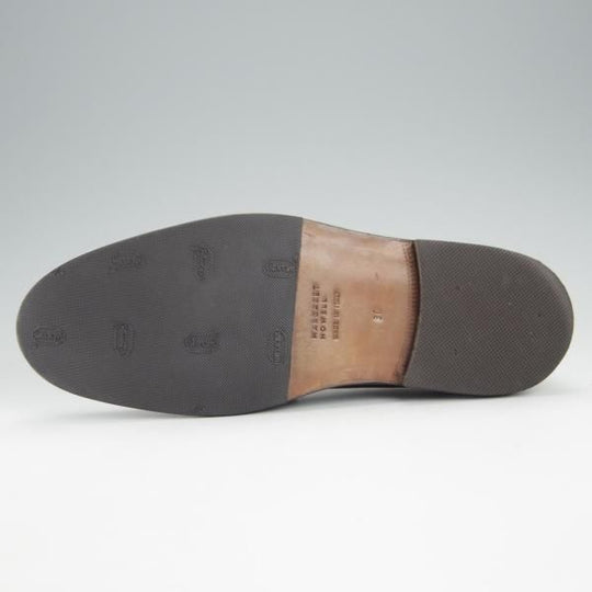 極上★(伊製)マーガレットハウエル(レディース) SIZE 36【定価￥71,400-★プレミアムライン/コインローファー】黒/MARGARET HOWELL★i050