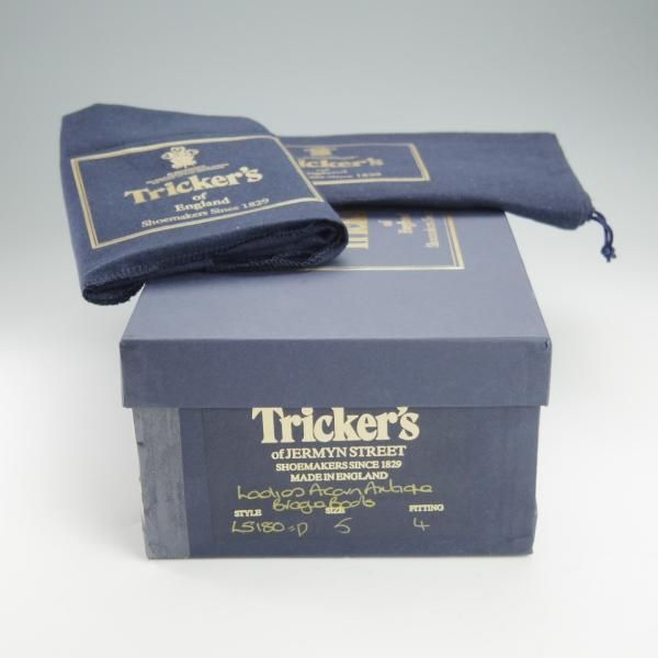 未使用★トリッカーズ(レディース) SIZE 5【ダイナイトソール仕様★エイコンアンティーク】カントリーブーツ/L5180/Tricker's★i052