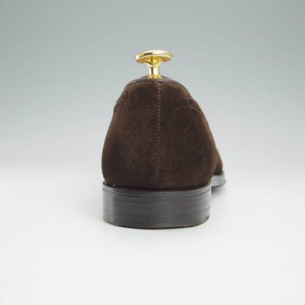 極美品★クロケット&ジョーンズ 5.5E【定価￥75,900-★CAVENDISH 3/キャベンディッシュ3】タッセルローファー/濃茶/Crockett&Jones★i054