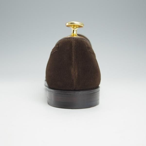 極美品★クロケット&ジョーンズ 5.5E【定価￥75,900-★CAVENDISH 3/キャベンディッシュ3】タッセルローファー/濃茶/Crockett&Jones★i054