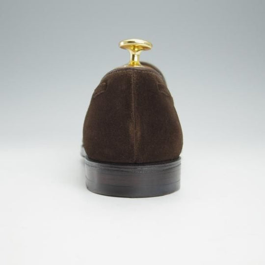 極美品★クロケット&ジョーンズ 5.5E【定価￥75,900-★CAVENDISH 3/キャベンディッシュ3】タッセルローファー/濃茶/Crockett&Jones★i054