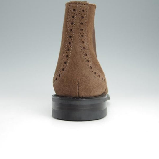 未使用★チャーチ 50F/UK5【ダイナイトソール仕様★RAVENFIELD/81ラスト】サイドゴアブーツ/スエード/濃茶/メンズ/Church's★i056