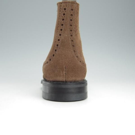 未使用★チャーチ 50F/UK5【ダイナイトソール仕様★RAVENFIELD/81ラスト】サイドゴアブーツ/スエード/濃茶/メンズ/Church's★i056