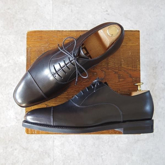 未使用★ユニオンインペリアル SIZE 6.5【定価￥41,800-★撥水なめし革/U2005】ストレートチップ/カーフ/黒/メンズ/Union Imperial★i060