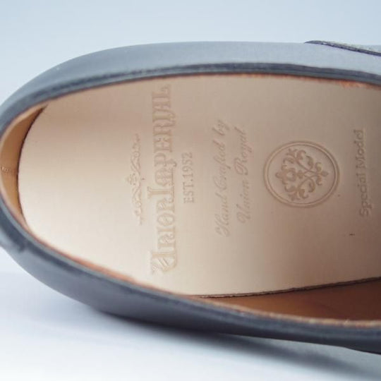 未使用★ユニオンインペリアル SIZE 6.5【定価￥41,800-★撥水なめし革/U2005】ストレートチップ/カーフ/黒/メンズ/Union Imperial★i060