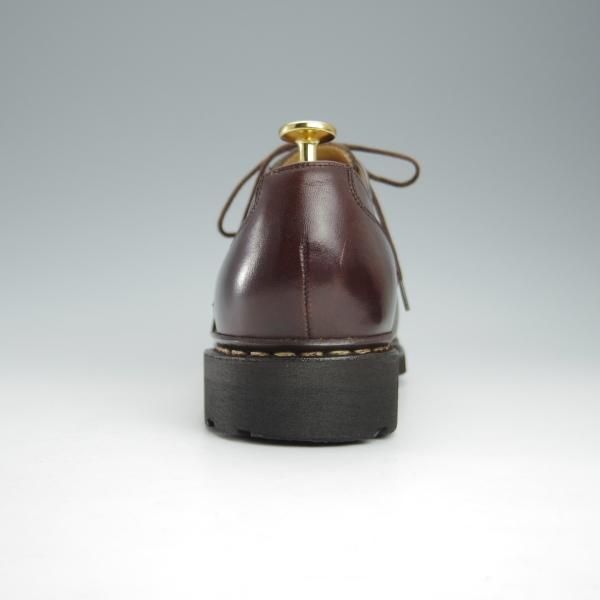 極美品★パラブーツ SIZE 7.5【定価￥71,500-★シャンボード/CHAMBORD】リスレザー/カフェ/CAFE/Uチップ/TEXソール/濃茶/Paraboot★i065