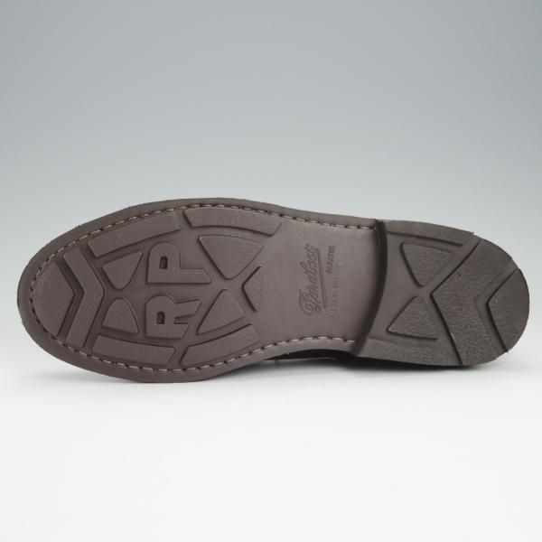 極美品★パラブーツ SIZE 7.5【定価￥71,500-★シャンボード/CHAMBORD】リスレザー/カフェ/CAFE/Uチップ/TEXソール/濃茶/Paraboot★i065