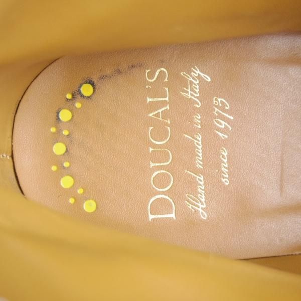 美品★(伊)Doucal's/デュカルス SIZE 39【定価￥63,800-★ブラックラピド製法/ダブルモンク/ブーツ】2479/スエード/黒/メンズ★i066