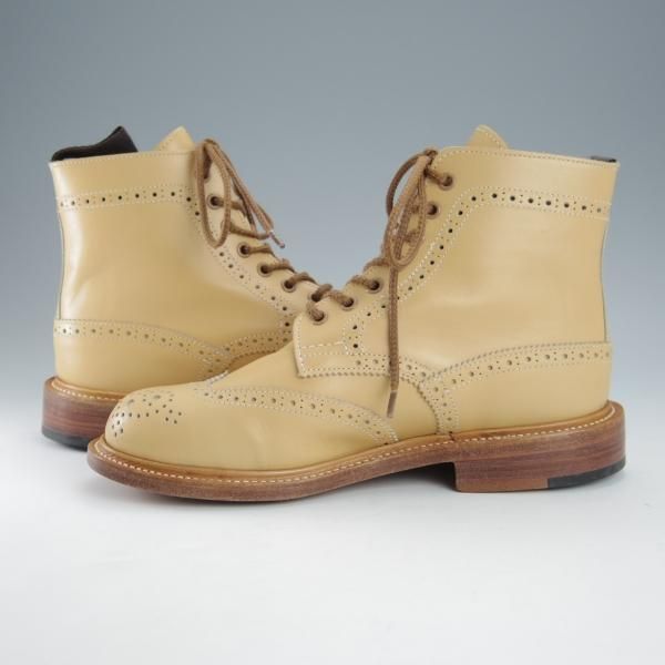 未使用★トリッカーズ(レディース) SIZE 4.5【モデル定価￥88,000-★MALTON/モールトン】L2508/カントリーブーツ/薄茶/Tricker's★i067