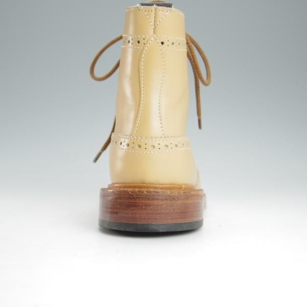 未使用★トリッカーズ(レディース) SIZE 4.5【モデル定価￥88,000-★MALTON/モールトン】L2508/カントリーブーツ/薄茶/Tricker's★i067
