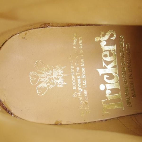 未使用★トリッカーズ(レディース) SIZE 4.5【モデル定価￥88,000-★MALTON/モールトン】L2508/カントリーブーツ/薄茶/Tricker's★i067