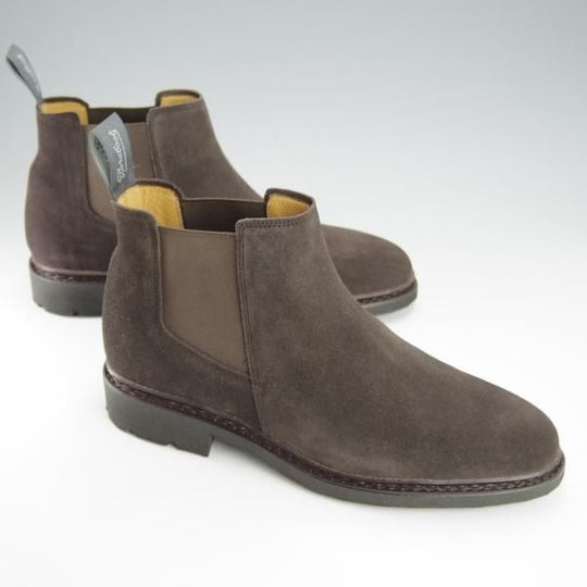 ほぼ試着程度★パラブーツ SIZE 6【定価￥74,800-★サイドゴアブーツ/CHAMFORT】ギャラクシーソール/スエード/濃茶/Paraboot★i069