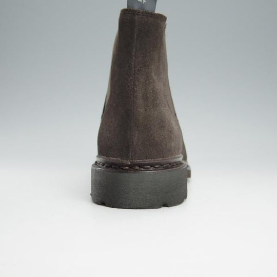 ほぼ試着程度★パラブーツ SIZE 6【定価￥74,800-★サイドゴアブーツ/CHAMFORT】ギャラクシーソール/スエード/濃茶/Paraboot★i069