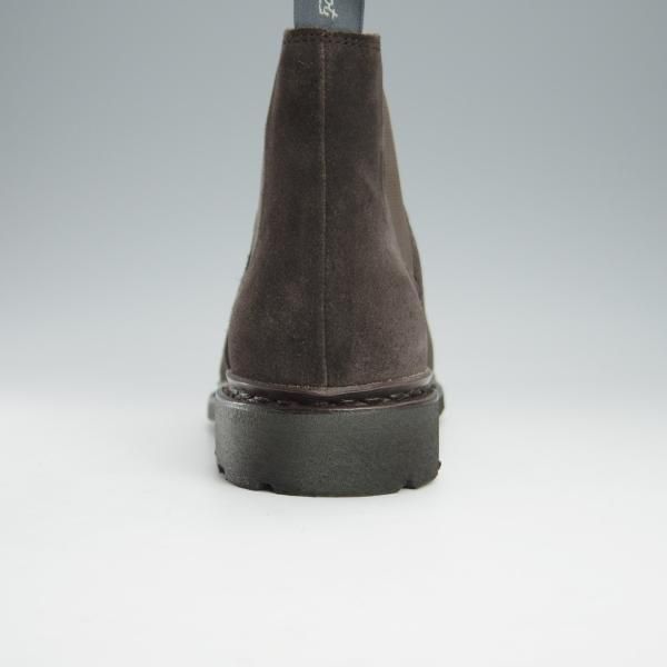 ほぼ試着程度★パラブーツ SIZE 6【定価￥74,800-★サイドゴアブーツ/CHAMFORT】ギャラクシーソール/スエード/濃茶/Paraboot★i069