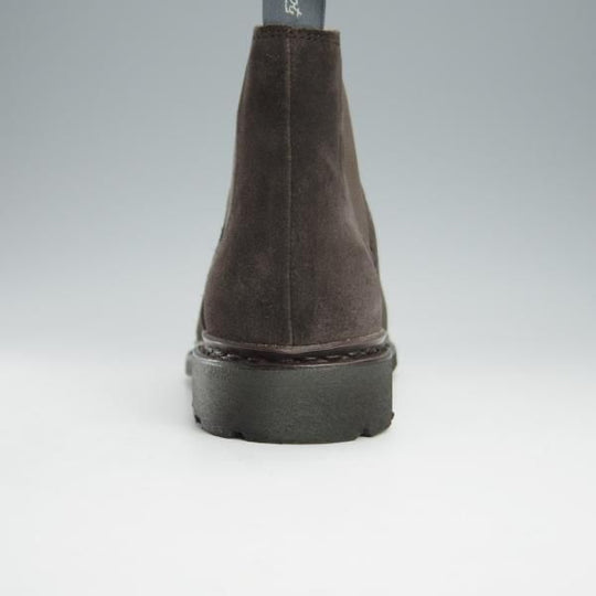 ほぼ試着程度★パラブーツ SIZE 6【定価￥74,800-★サイドゴアブーツ/CHAMFORT】ギャラクシーソール/スエード/濃茶/Paraboot★i069