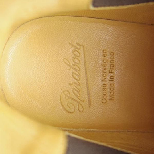 ほぼ試着程度★パラブーツ SIZE 6【定価￥74,800-★サイドゴアブーツ/CHAMFORT】ギャラクシーソール/スエード/濃茶/Paraboot★i069