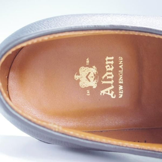 未使用★オールデン 9.5D【定価￥105,600-★バリーラスト/9459/アルパインカーフ】プレ—ントゥ/黒/メンズ/Alden★i070