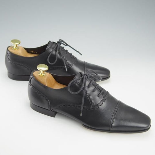 未使用★(伊)GUCCI/グッチ(レディース) SIZE 35.5【★ストレートチップ/黒】カーフ/革靴/レザーシューズ★i072