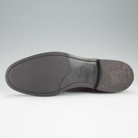 美品★チャーチ(レディース) SIZE 38【現行定価￥144,100-★バーウッド/BURWOOD WG】ポリッシュドバインダーカーフ/赤茶/Church's★i073