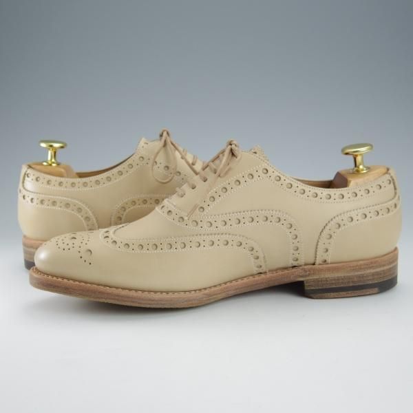 BALLY/バリー 38E【レディース☆フルブローグ/薄茶】 | 高級中古