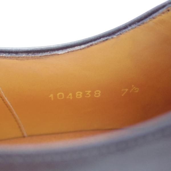★(スペイン製)YANKO/ヤンコ SIZE 7.5【グッドイヤーウェルテッド製法★セミブローグ/104838】CAMBRIDGE/カーフ/黒/メンズ★i079