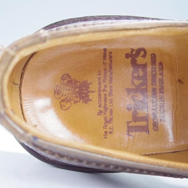 ★トリッカーズ SIZE 8【現行定価￥90,200-★ダイナイトソール/BOURTON/バートン】5633/カントリーシューズ/カーフ/濃茶/Tricker's★i080