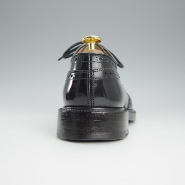 極上★チャーチ 55F/UK5.5【現行定価￥160,600-★グラフトン/GRAFTON】173ラスト/フルブローグ/黒/メンズ/Church's★i082