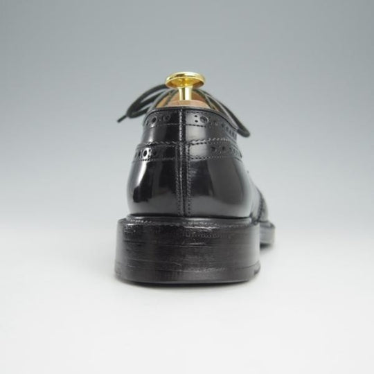 極上★チャーチ 55F/UK5.5【現行定価￥160,600-★グラフトン/GRAFTON】173ラスト/フルブローグ/黒/メンズ/Church's★i082