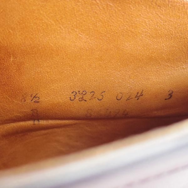 極上★オールデン 8.5D【貴重★6アイレットのチャッカブーツ/モディファイドラスト】86494/クロムエクセルレザー/茶/Alden★i083