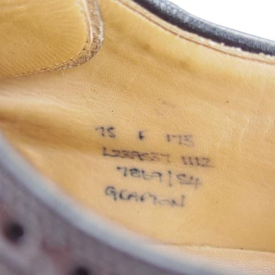 極上★チャーチ 75F/UK7.5【現行定価￥160,600-★グラフトン/GRAFTON】173ラスト/フルブローグ/赤茶/メンズ/Church's★i084