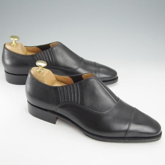 未使用★ホール&マークス SIZE 7.5【定価14万円以上★ハンドソーンウェルテッド製法/Andy】黒/ギルドオブクラフツ/Hall&marks★i086