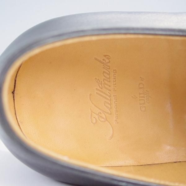 未使用★ホール&マークス SIZE 7.5【定価14万円以上★ハンドソーンウェルテッド製法/Andy】黒/ギルドオブクラフツ/Hall&marks★i086