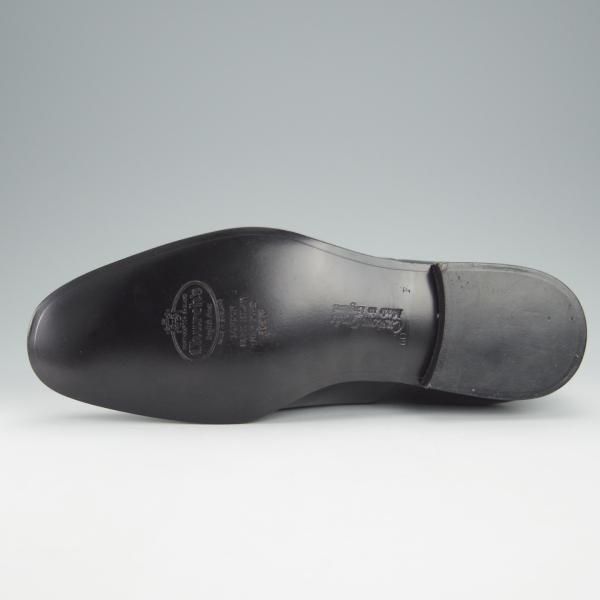 未使用★チャーチ 60F/UK6【★プレーントゥ/ALASTAIR】173ラスト/パテントレザー/黒/メンズ/Church's★i087