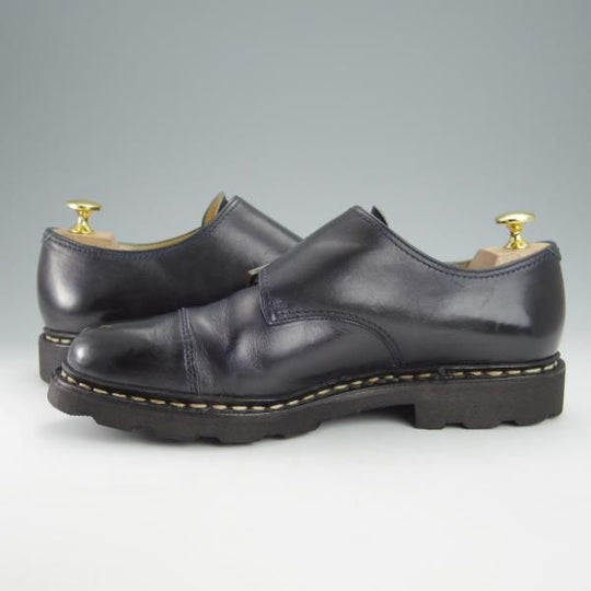 ★パラブーツ SIZE 7【定価￥74,800-★ウィリアム/WILLIAM】ジャーナルスタンダード別注/ダブルモンク/リスレザー/NUIT/紺/Paraboot★i090