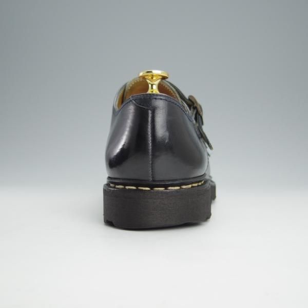 ★パラブーツ SIZE 7【定価￥74,800-★ウィリアム/WILLIAM】ジャーナルスタンダード別注/ダブルモンク/リスレザー/NUIT/紺/Paraboot★i090