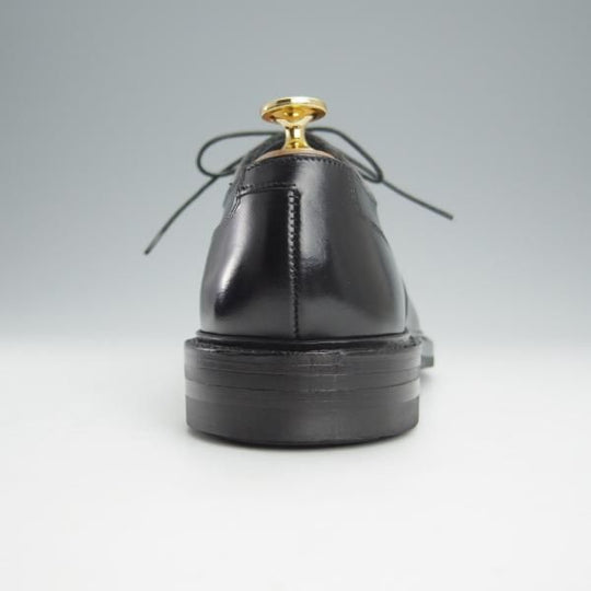 極美品★クロケット&ジョーンズ 7E【定価￥97,900-★ダイナイトソール/EXETER 4】375ラスト/ストレートチップ/黒/Crockett&Jones★i093