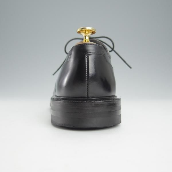 極美品★クロケット&ジョーンズ 7E【定価￥97,900-★ダイナイトソール/EXETER 4】375ラスト/ストレートチップ/黒/Crockett&Jones★i093