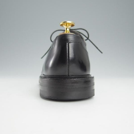 極美品★クロケット&ジョーンズ 7E【定価￥97,900-★ダイナイトソール/EXETER 4】375ラスト/ストレートチップ/黒/Crockett&Jones★i093