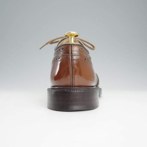 極美品★チャーチ 70F/UK7【定価￥160,600-★グラフトン/GRAFTON】173ラスト/フルブローグ/サンダルウッド/茶/メンズ/Church's★i094