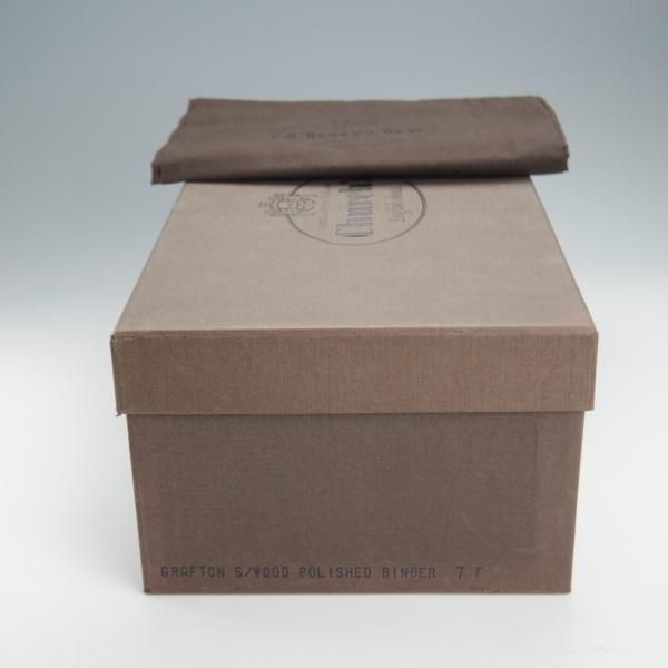 極美品★チャーチ 70F/UK7【定価￥160,600-★グラフトン/GRAFTON】173ラスト/フルブローグ/サンダルウッド/茶/メンズ/Church's★i094