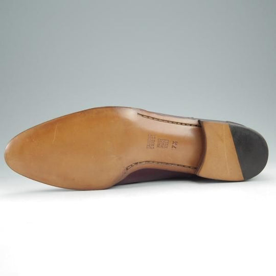 未使用★(伊)タニノクリスチー SIZE 7.5【定価15万円以上★ジョッパーブーツ】102426/赤茶/カーフ/TANINO CRISCI★i099