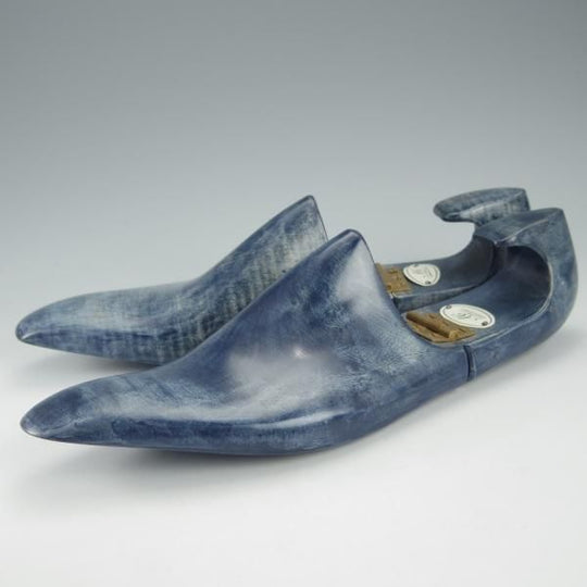 極上★(英)アンソニー・クレバリー SIZE 8【貴重★純正シューツリー/ヒンジ式】木製シューキーパー/メンズ/ANTHONY CLEVERLEY★i100