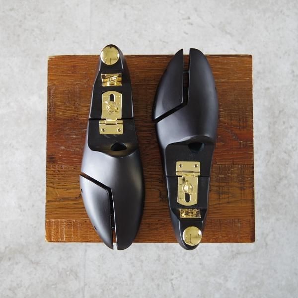 極上★三陽山長 UK6.5〜UK7.5程度【ヒンジ式★純正シューツリー】木製シューキーパー/メンズ/Sanyo Yamacho★i102