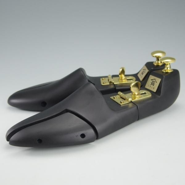 極上★三陽山長 UK6.5〜UK7.5程度【ヒンジ式★純正シューツリー】木製シューキーパー/メンズ/Sanyo Yamacho★i102