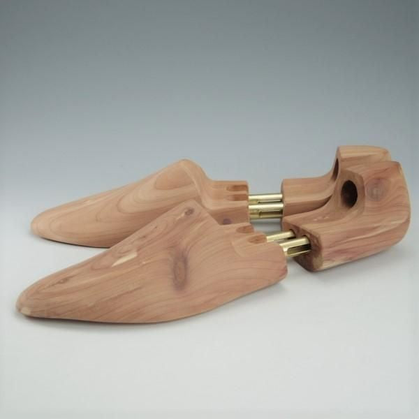 美品★BRIGA/ブリガ Mサイズ【定価￥7,480-★ローファータイプ/木製シューツリー】シューキーパー/メンズ★i106