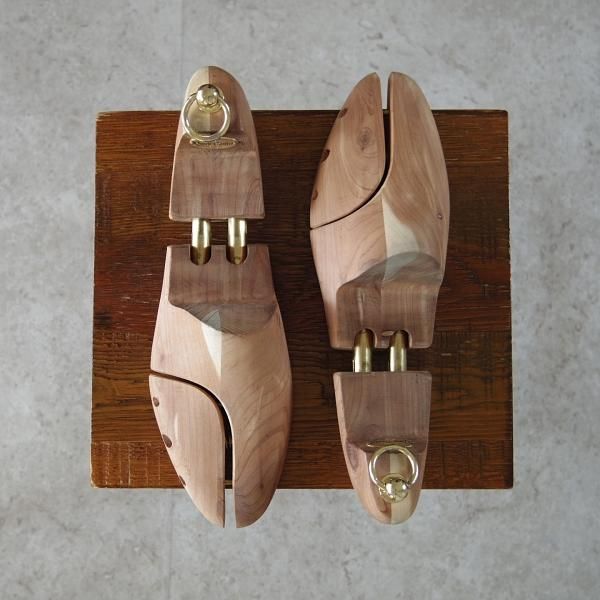 極上★MARKEN/マーケン SIZE 42【★ディプロマット/ヨーロピアン同系/クインクラシコネーム】木製シューツリー/シューキーパー★i107