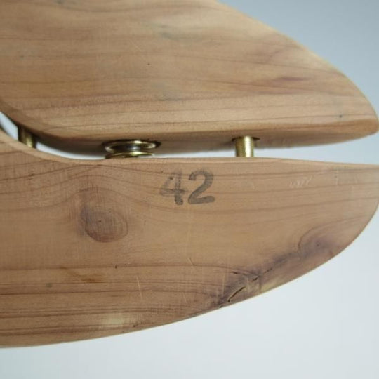 極上★MARKEN/マーケン SIZE 42【★ディプロマット/ヨーロピアン同系/クインクラシコネーム】木製シューツリー/シューキーパー★i107