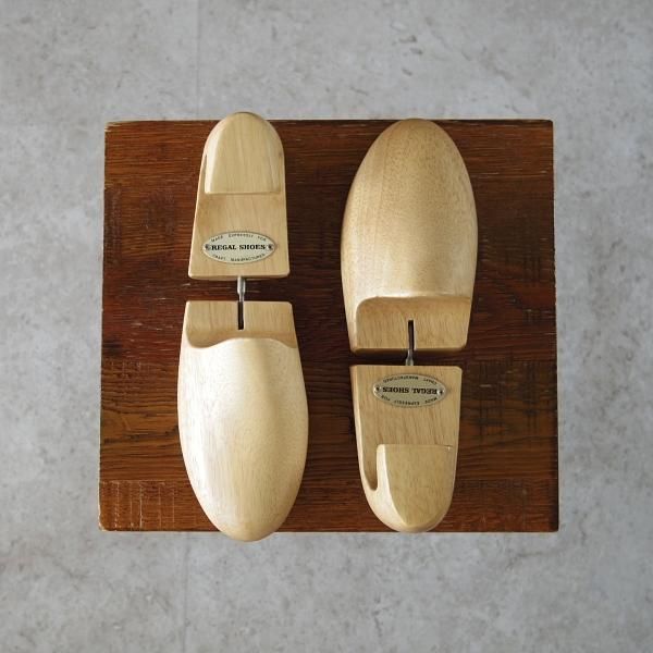 極上★リーガル Sサイズ【★純正シューツリー】木製シューキーパー/メンズ/REGAL★i108