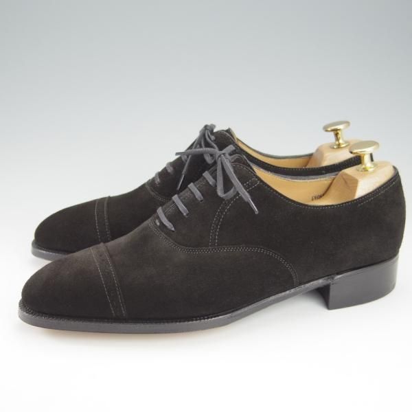 未使用★ジョンロブ 6E【現行定価￥277,200-★プレステージライン/Philip2/フィリップ2】7000ラスト/スエード/黒/メンズ/JOHN LOBB★i114