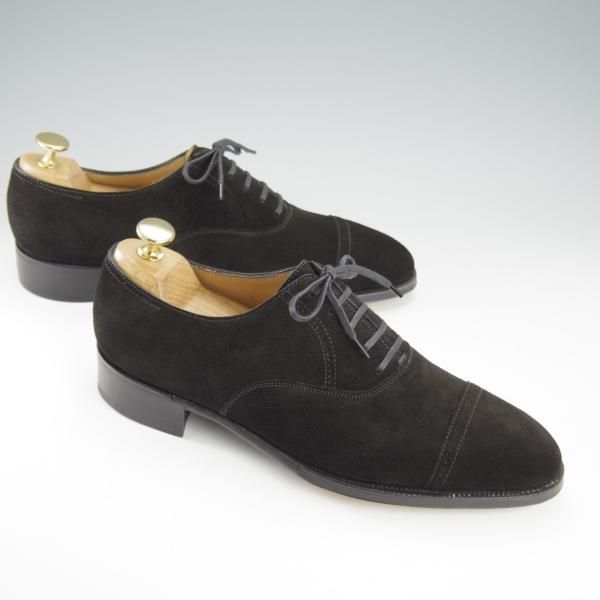 未使用★ジョンロブ 6E【現行定価￥277,200-★プレステージライン/Philip2/フィリップ2】7000ラスト/スエード/黒/メンズ/JOHN LOBB★i114